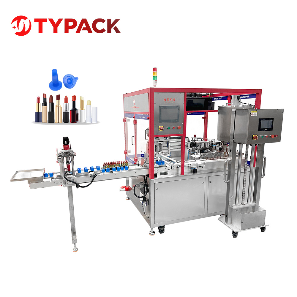 Tamamilə avtomatik silikon dodaq boyası doldurma maşını